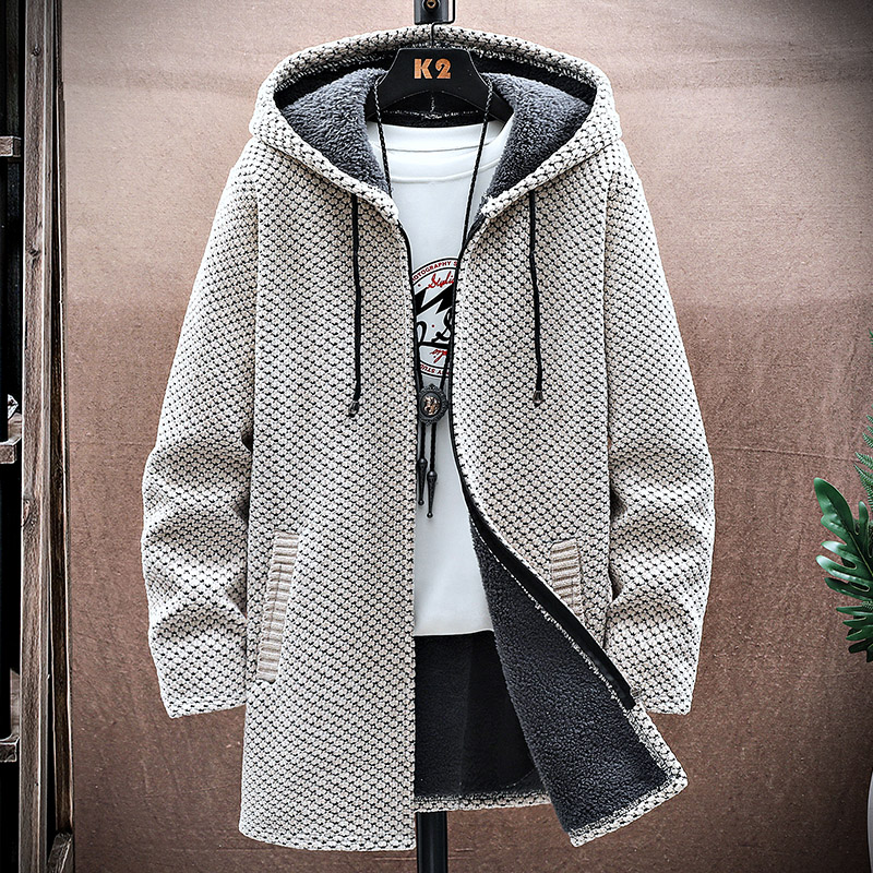 Wool Coat Peacoat - Áo Khoác Nam Cardigan Cashmere Dài
