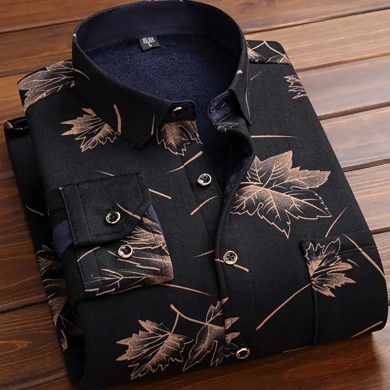 Men Fleece Shirt 2026 Autumn W - đánh giá và giá Flannel Shirt Lined